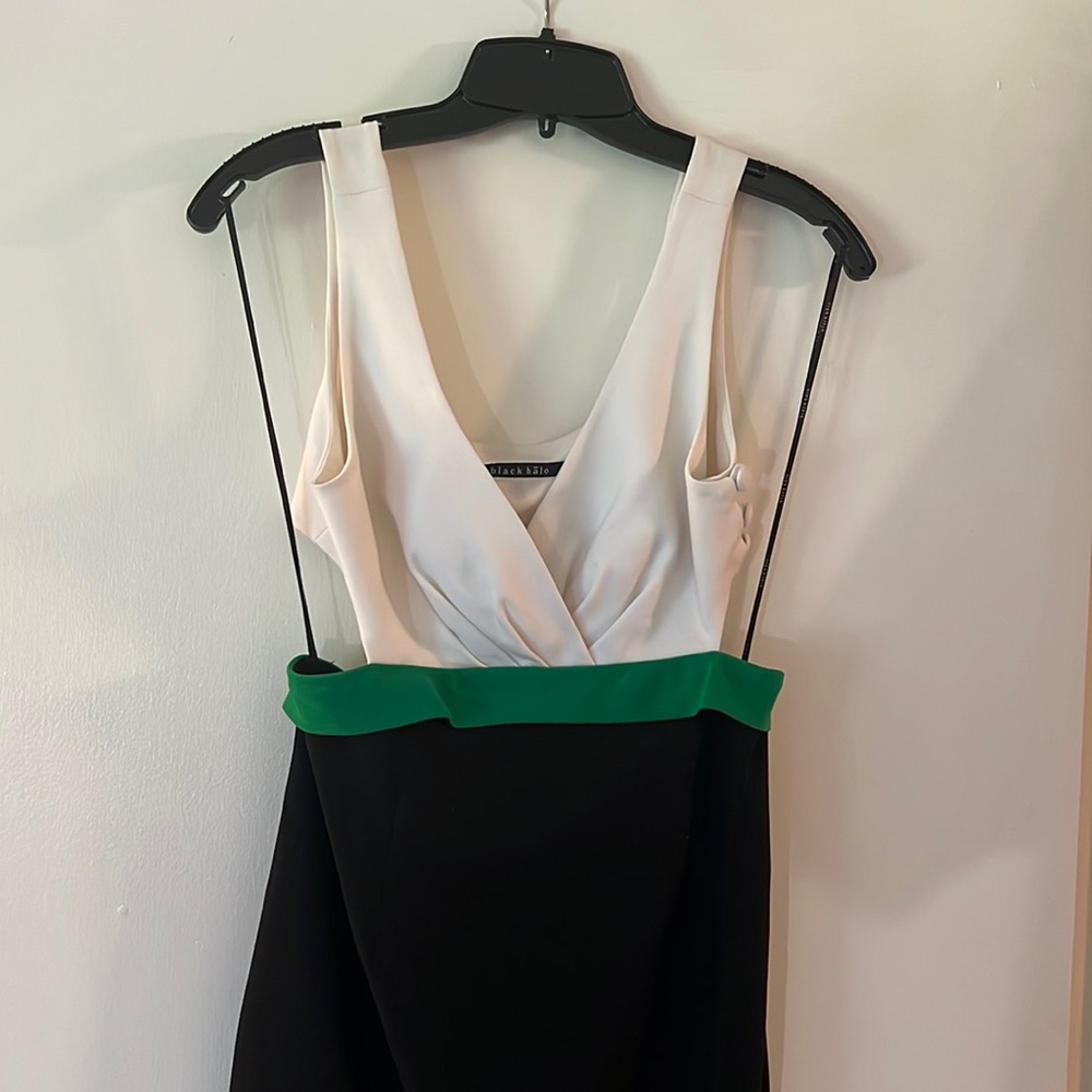 Black Halo Silk Cut Out Dress